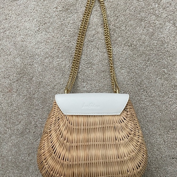 Sam Edelman Straw & White Crossbody - Picture 2 of 6